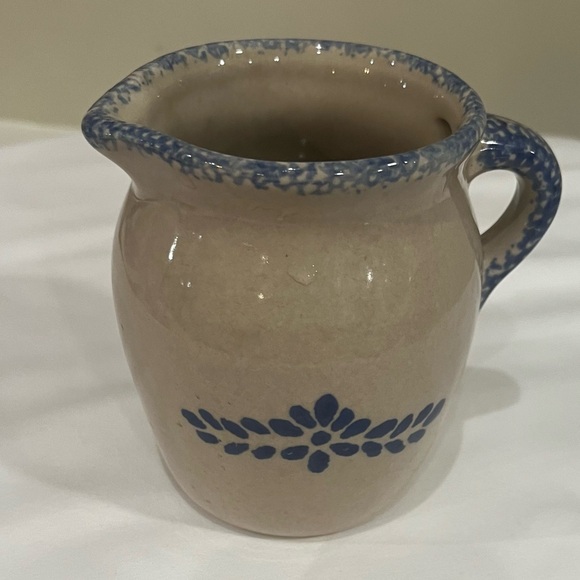 Loomco vintage China stone wear creamer beige and white - Picture 1 of 4
